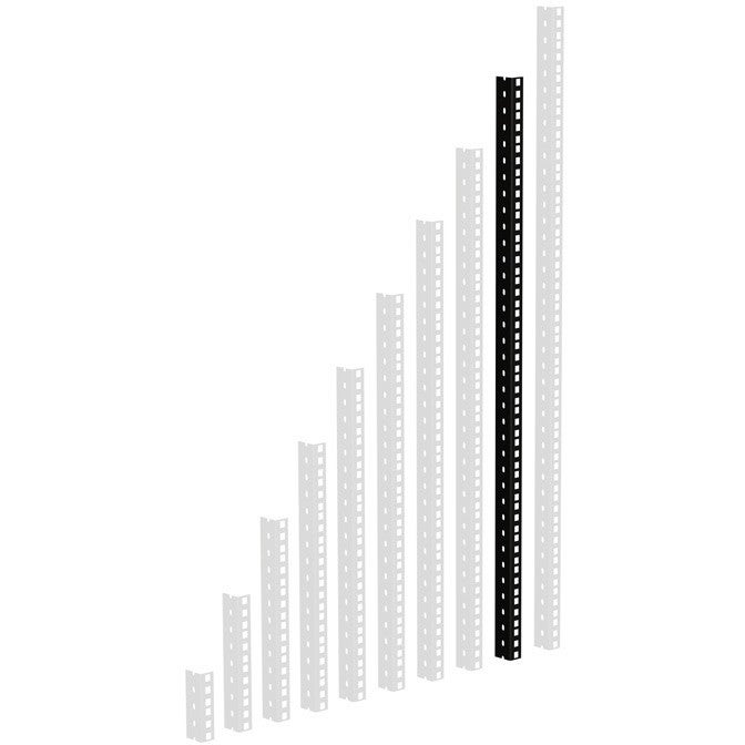 Adam Hall 61535 B 18 Heavy Duty Rack Strip zwart 18U
