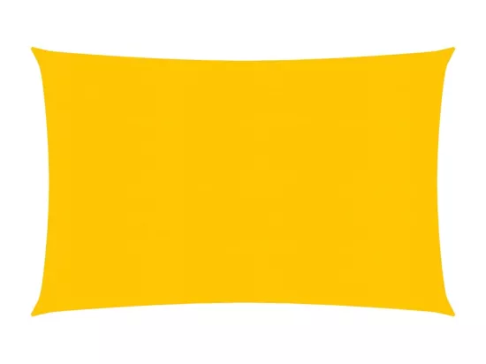 Voile toile d'ombrage parasol jaune 400 x 250 x 250 cm 02_0009115