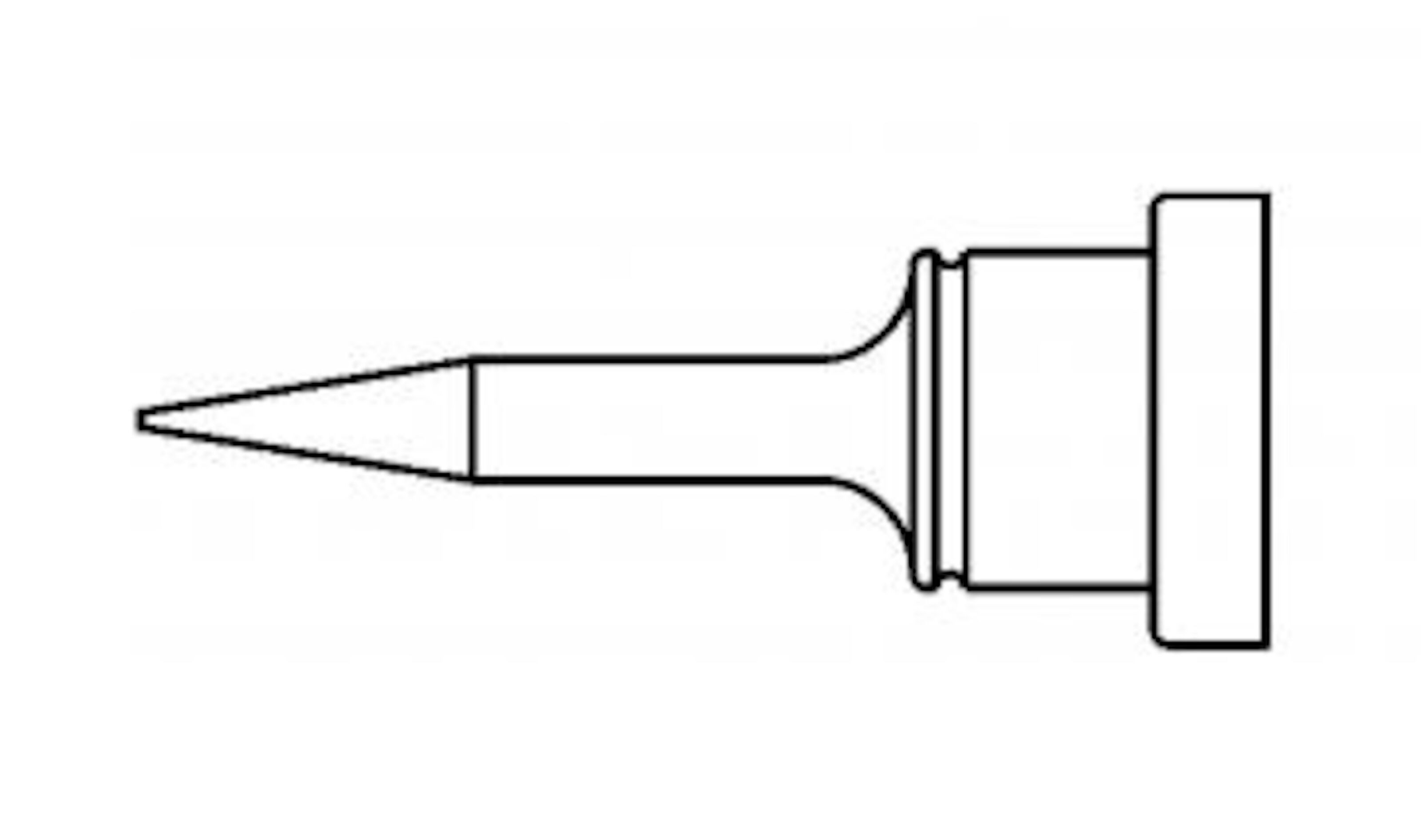 Weller Loddespiss skrujern 0,4 mm SMD 0,4 mm SMD