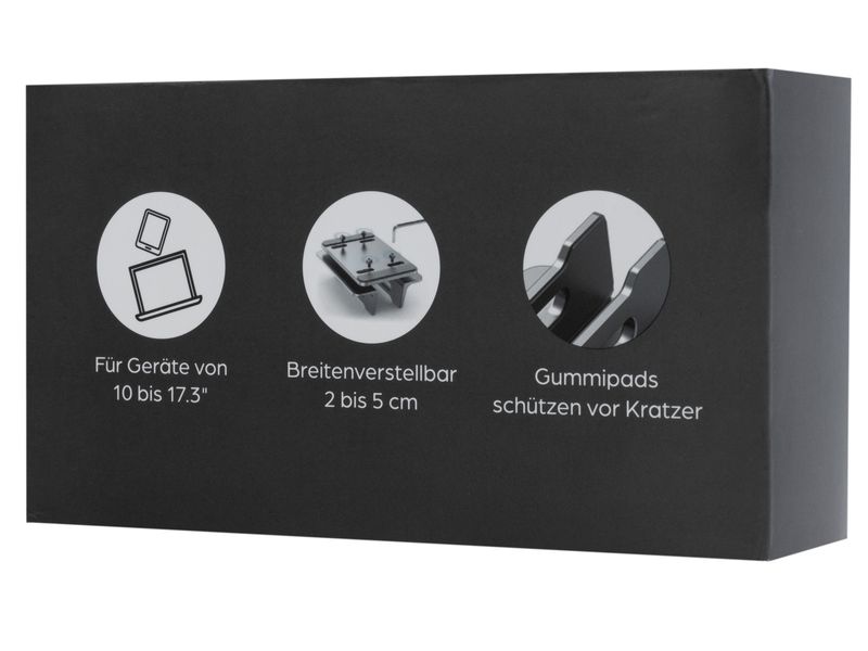 onit Notebook-Ständer VERTICAL bis zu 17.3 
