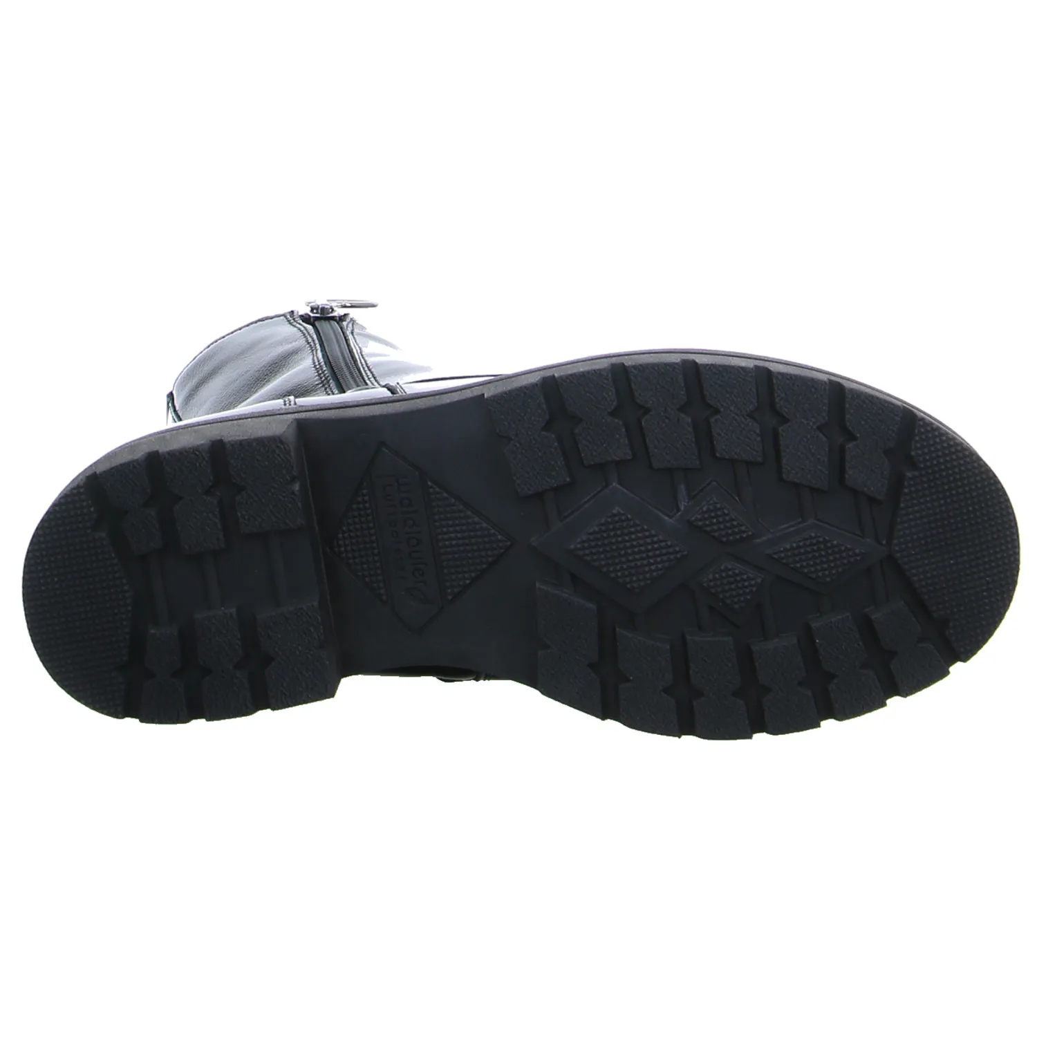 WALDLÄUFER Comfort-Boot Schwarz Leder
