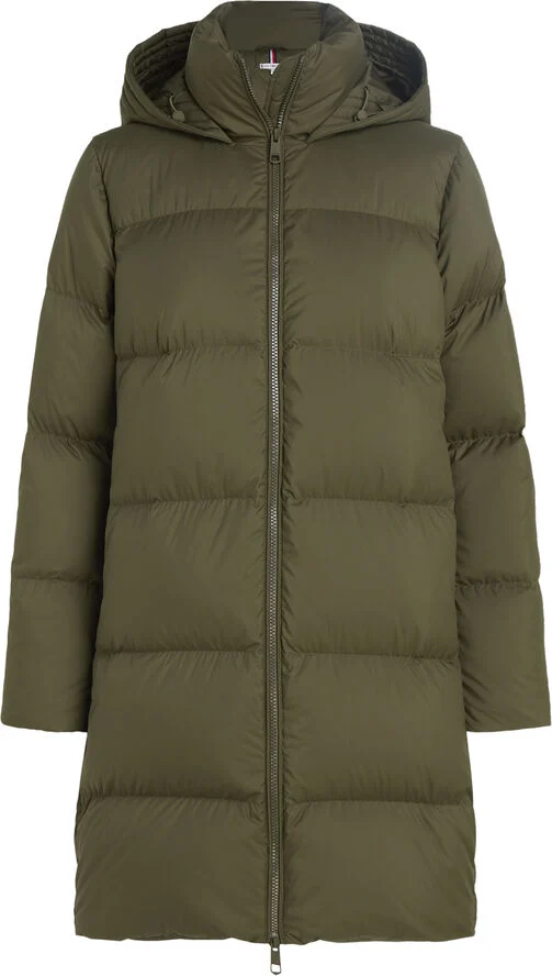 Tommy Hilfiger HW DOWN CASUAL COAT Army green