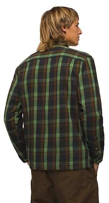 PRANA - CHEMISE COPPER SKIES LINED FLANNEL M