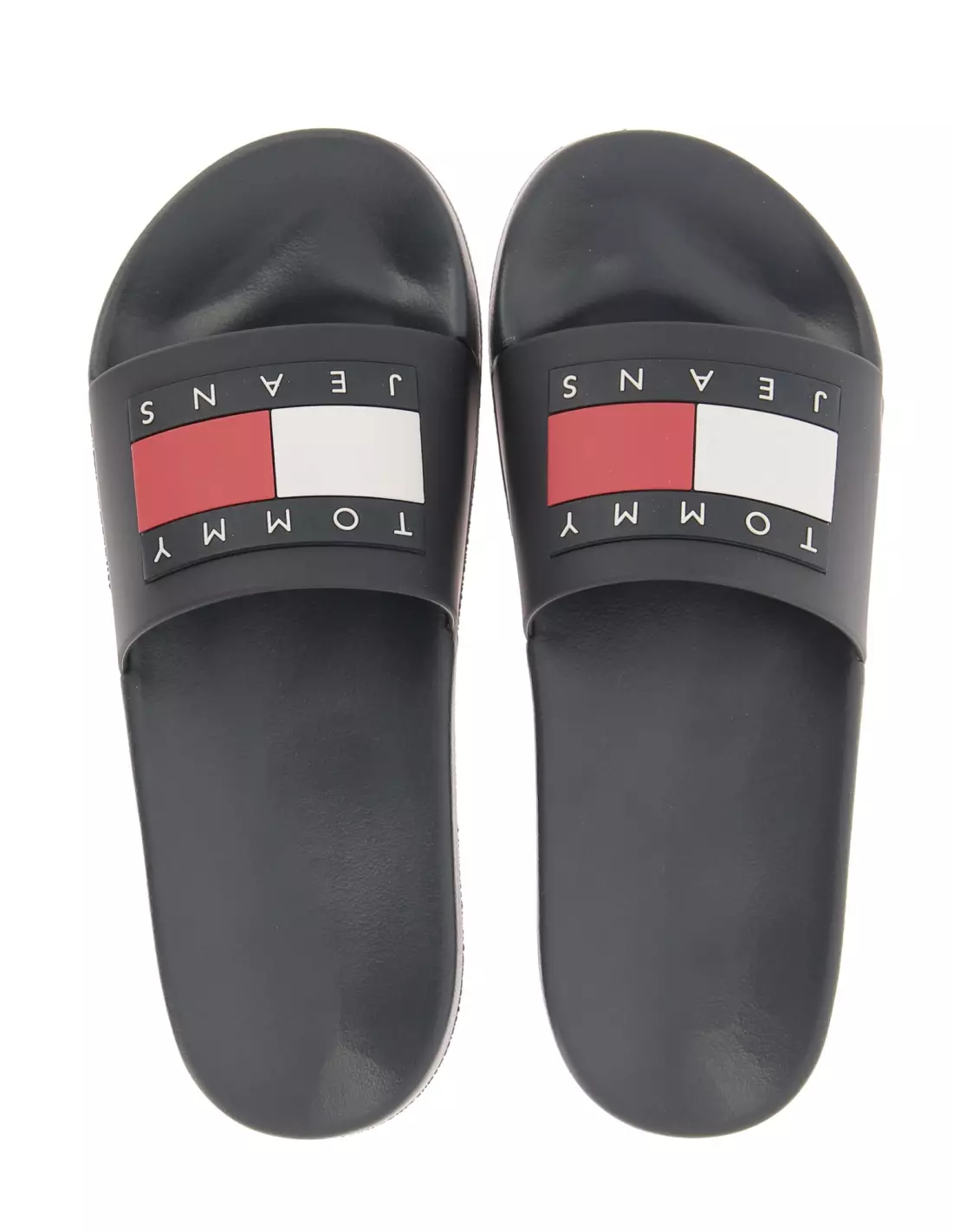 TOMMY HILFIGER POOL SLIDE - Sandales, mules & nu-pieds Blue
