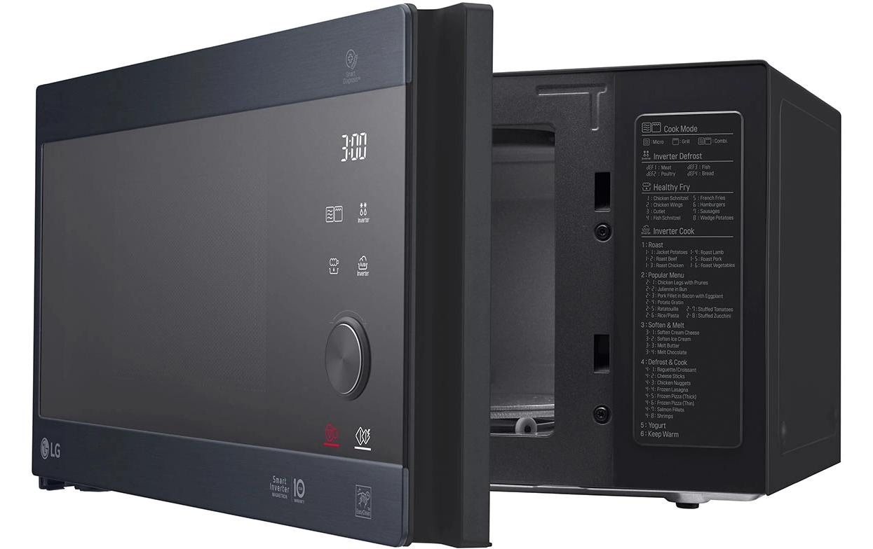 LG Mikrowelle »MH6565CPB Schwarz« 1000 W