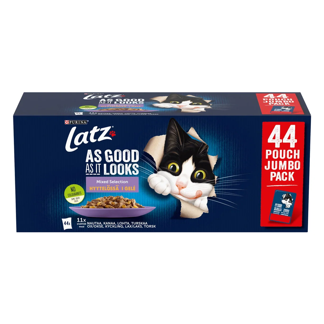 Purina Latz AGAIL Mixed Selection i géle 44 pk