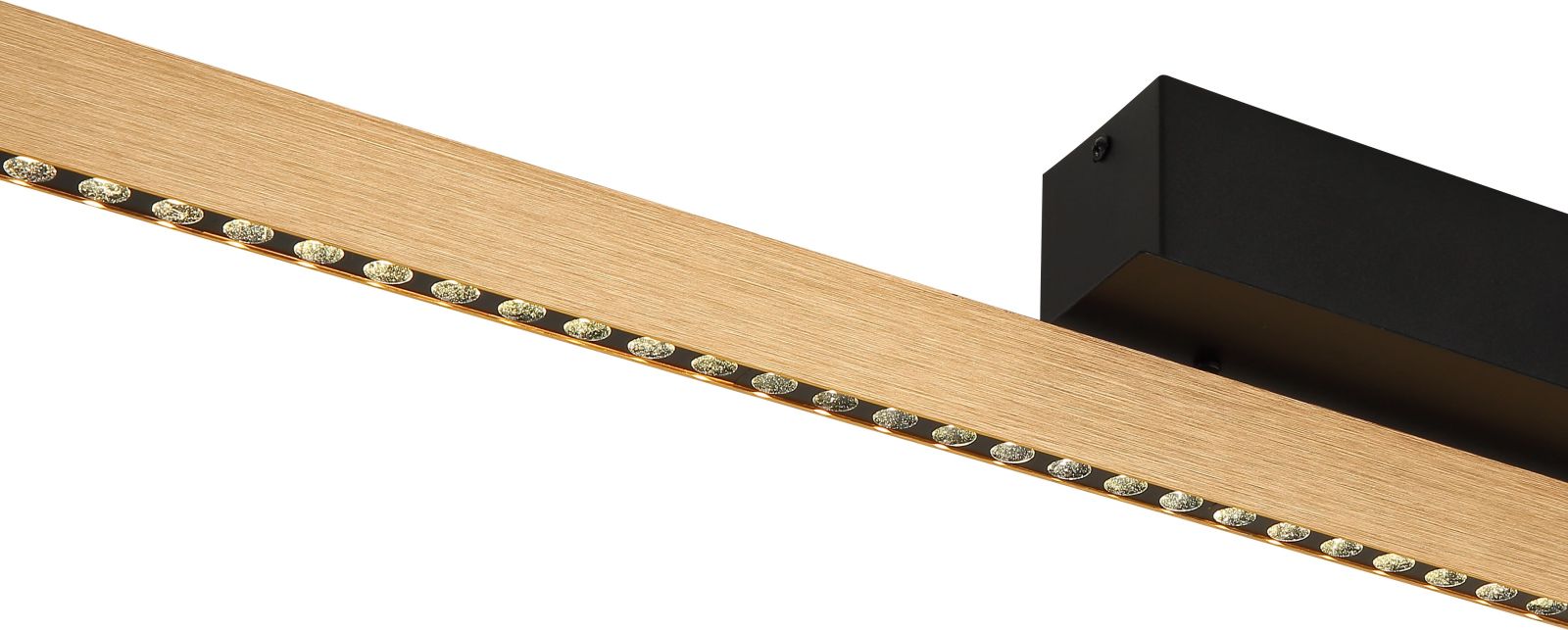 Hängeleuchte - kupferfarben - Touchdimmer - 150 cm