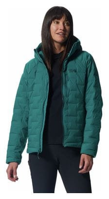 Doudoune Femme Mountain Hardwear Stretchdown Hoody Vert