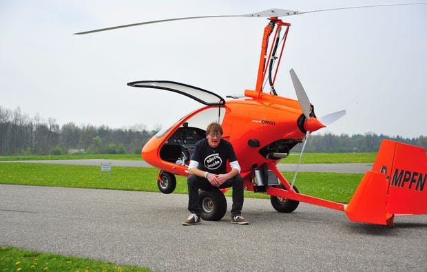 Tragschrauber selber fliegen ab Landshut als Geschenk
