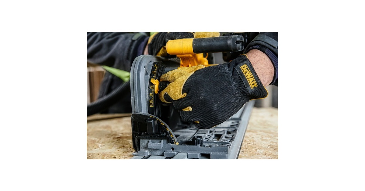 DEWALTAccu Invalcirkelzaag DCS520N 54V handcirkelzaag  (Geel/zwart, zonder accu en oplader, in TSTAK-Box)