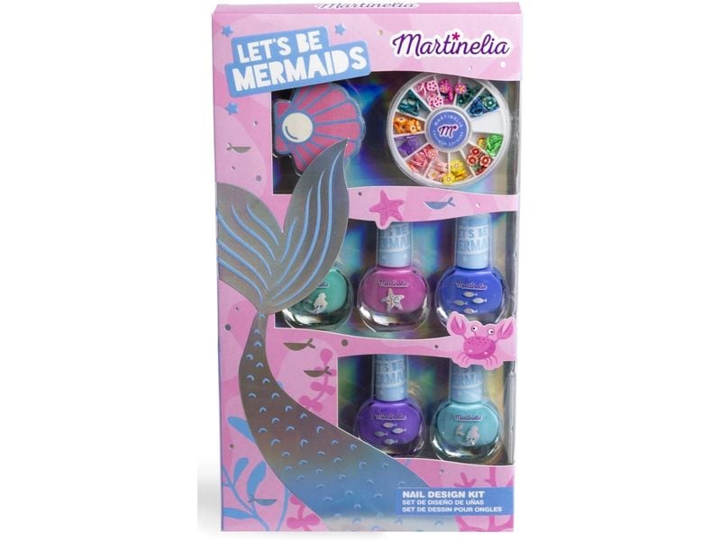 Martinelia Nagelset Lets Be Mermaids Design Kit Nagellack-Set für Kinder