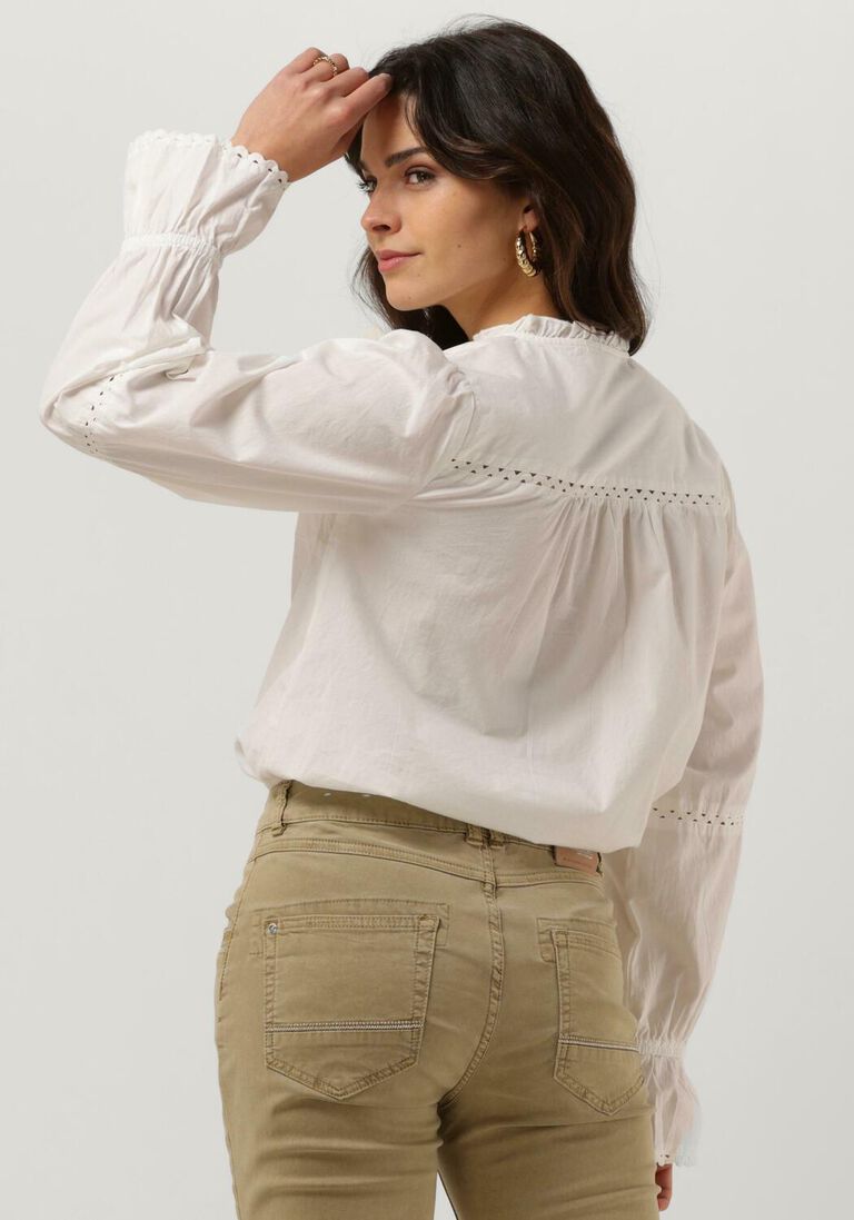 Y.A.S. witte y.a.s. blouse yassclara ls shirt