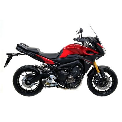Silencieux Arrow X-kone nichrom embout carbone - Gris