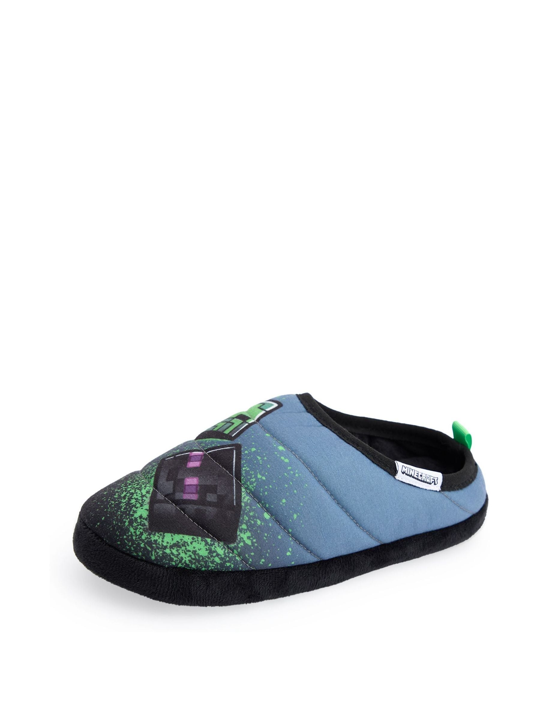 Blauw - Vanilla Underground Minecraft jongenspantoffels