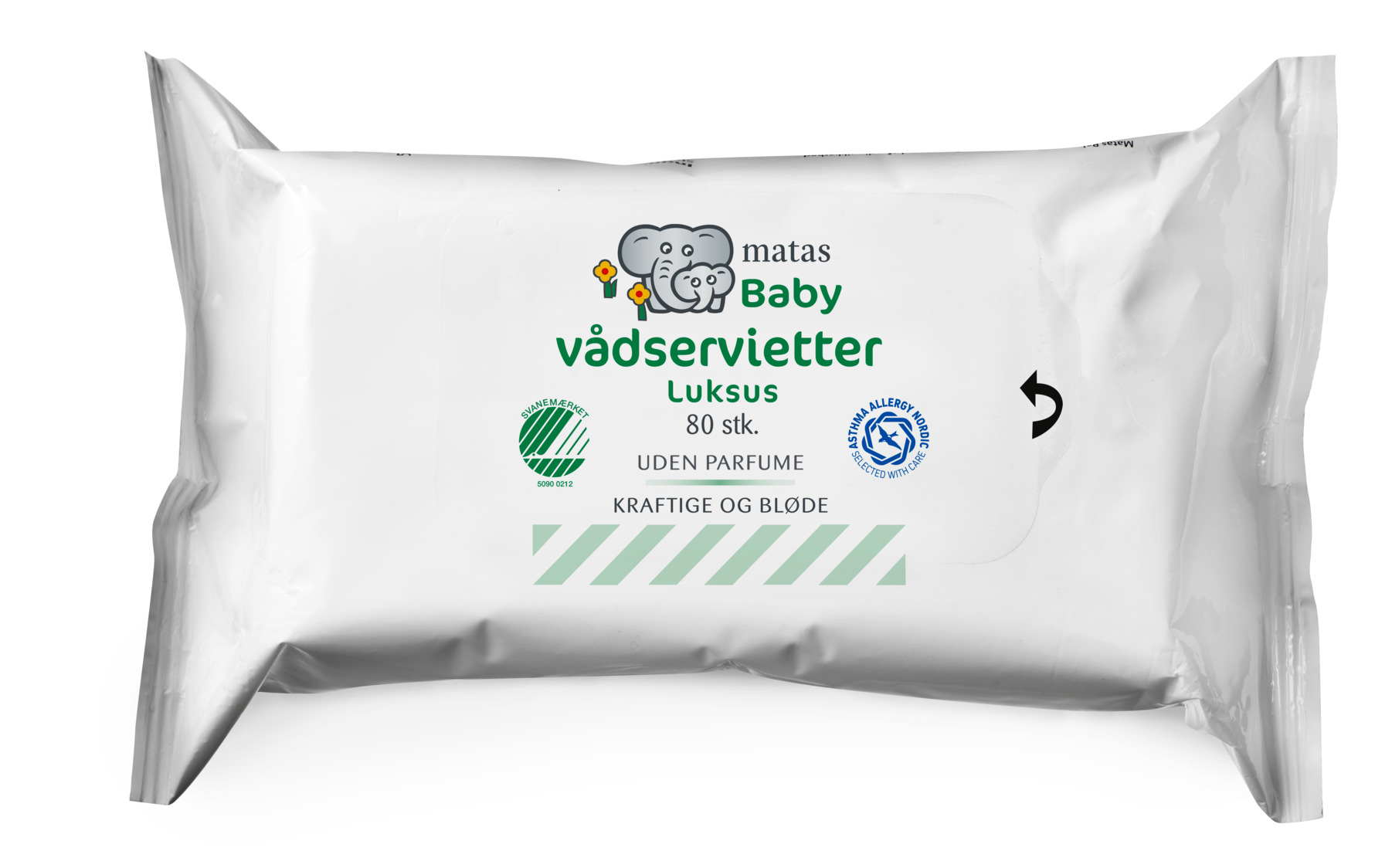 Matas Striber Baby Luksus Vådservietter 80 stk.
