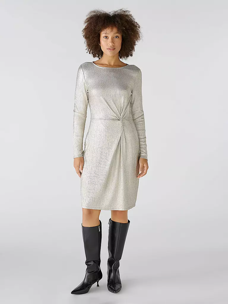 OUÍ Cocktailkleid gold