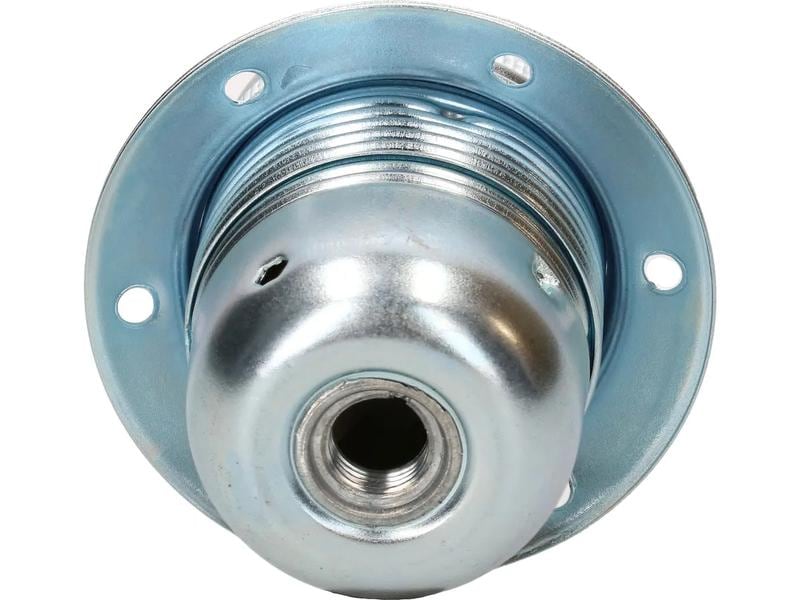 Max Hauri Lampenfassung E27 Randmantel Chrom, M10 x 1 Lampenfassung für E27 Leuchtmittel
