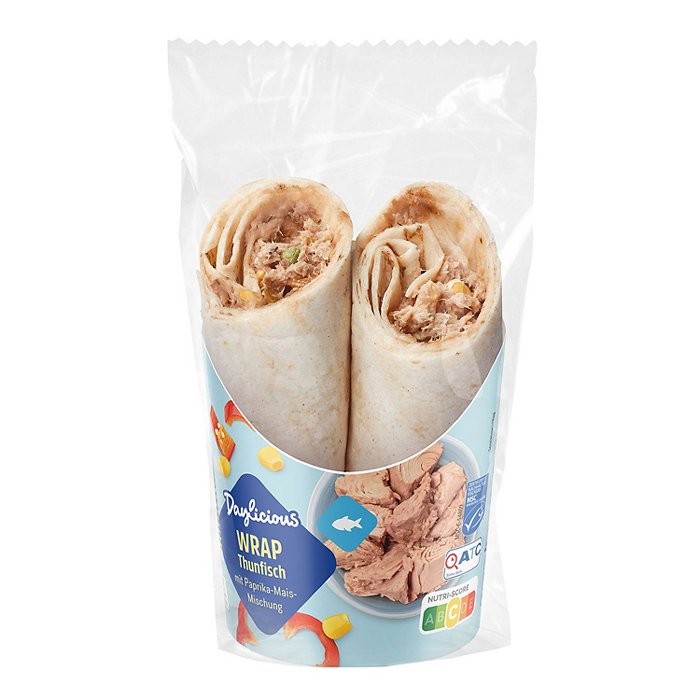 DAYLICIOUS Wraps 190 g, Thunfisch