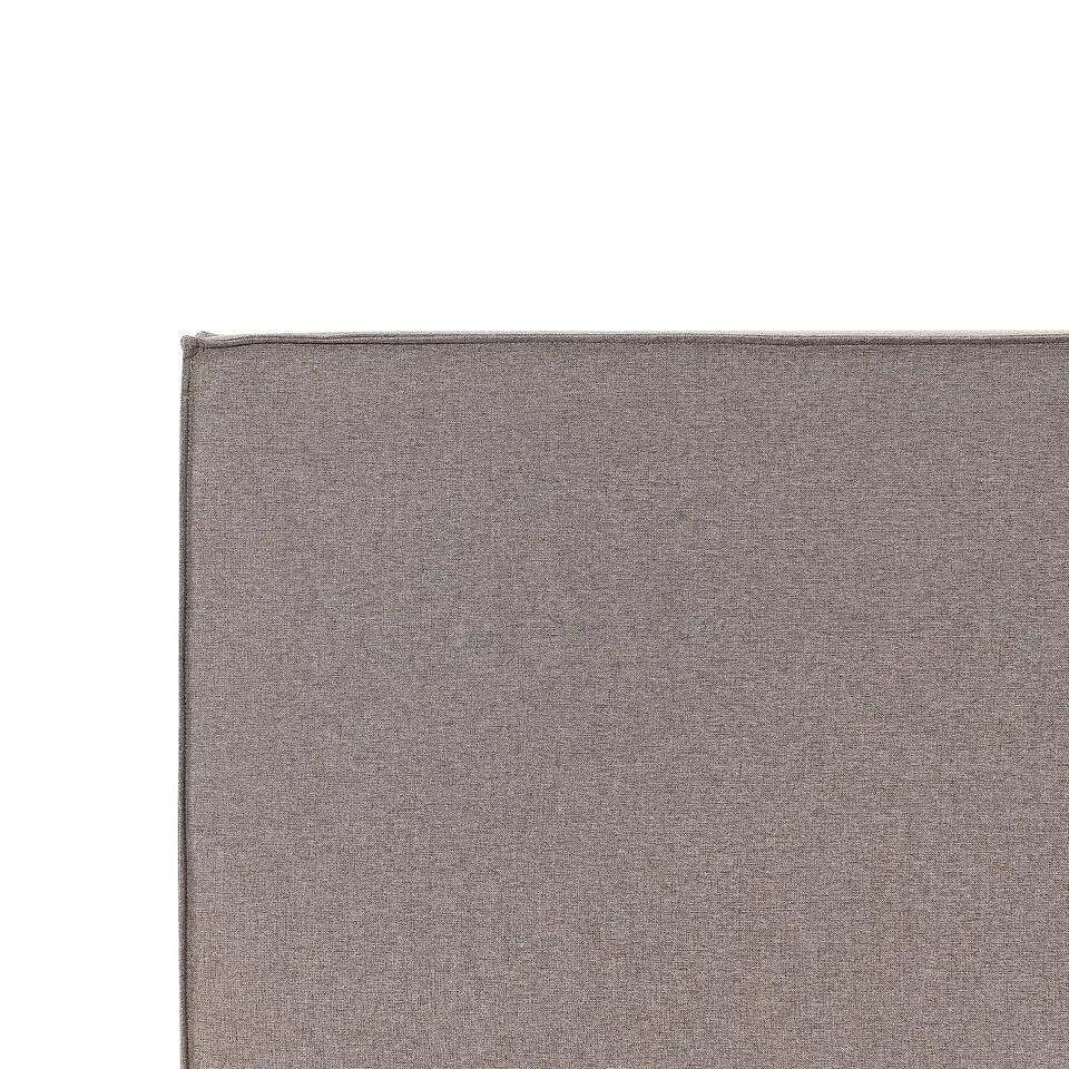MOISSAC - Bed - Taupe - 180 x 200 cm - Polyester