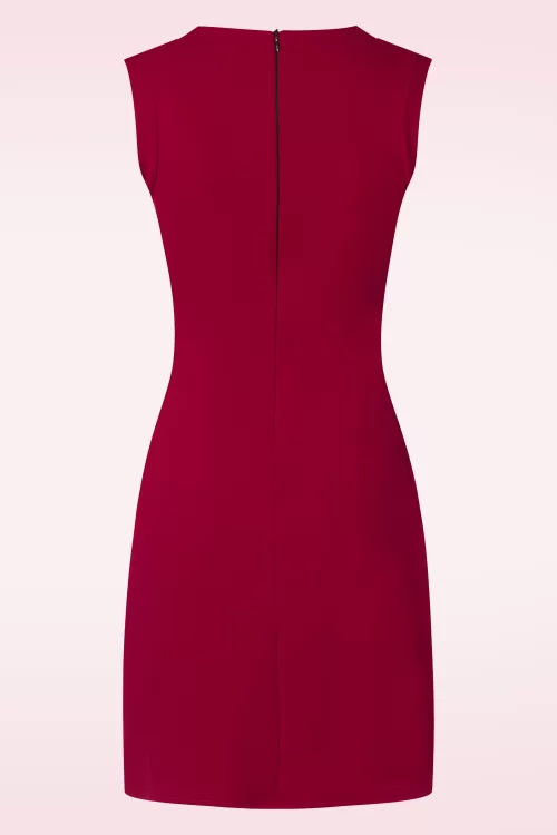Vintage Chic for Topvintage Tonya jurk in rood