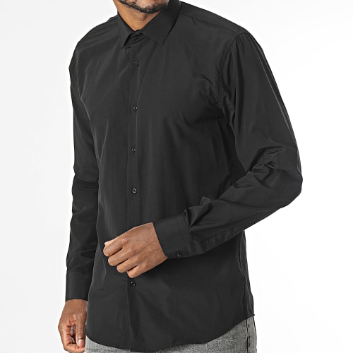 Chemise Manches Longues Noir