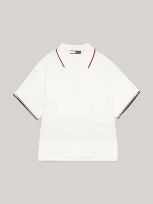 Polo Crest Global Stripe Boxy Relaxed