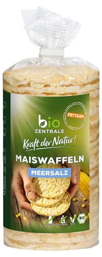 BioZentrale Maiswaffel Meersalz