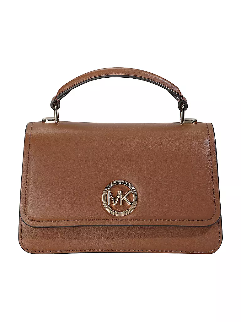 MICHAEL KORS Ledertasche - Henkeltasche DELANCY camel