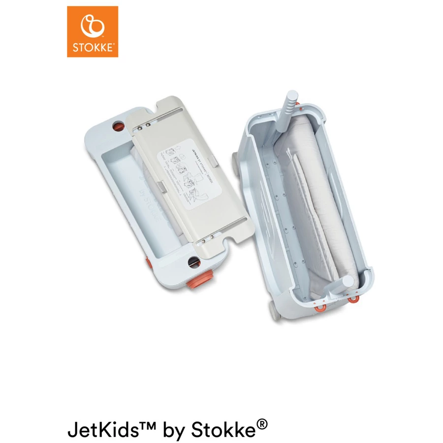 JETKIDS™ BY STOKKE® Aufsitzkoffer BedBox™ mit Crew BackPack™ Blue