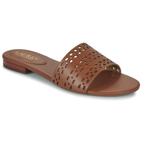 Lauren Ralph Lauren - ANDEE-SANDALS-FLAT SANDAL Cognac