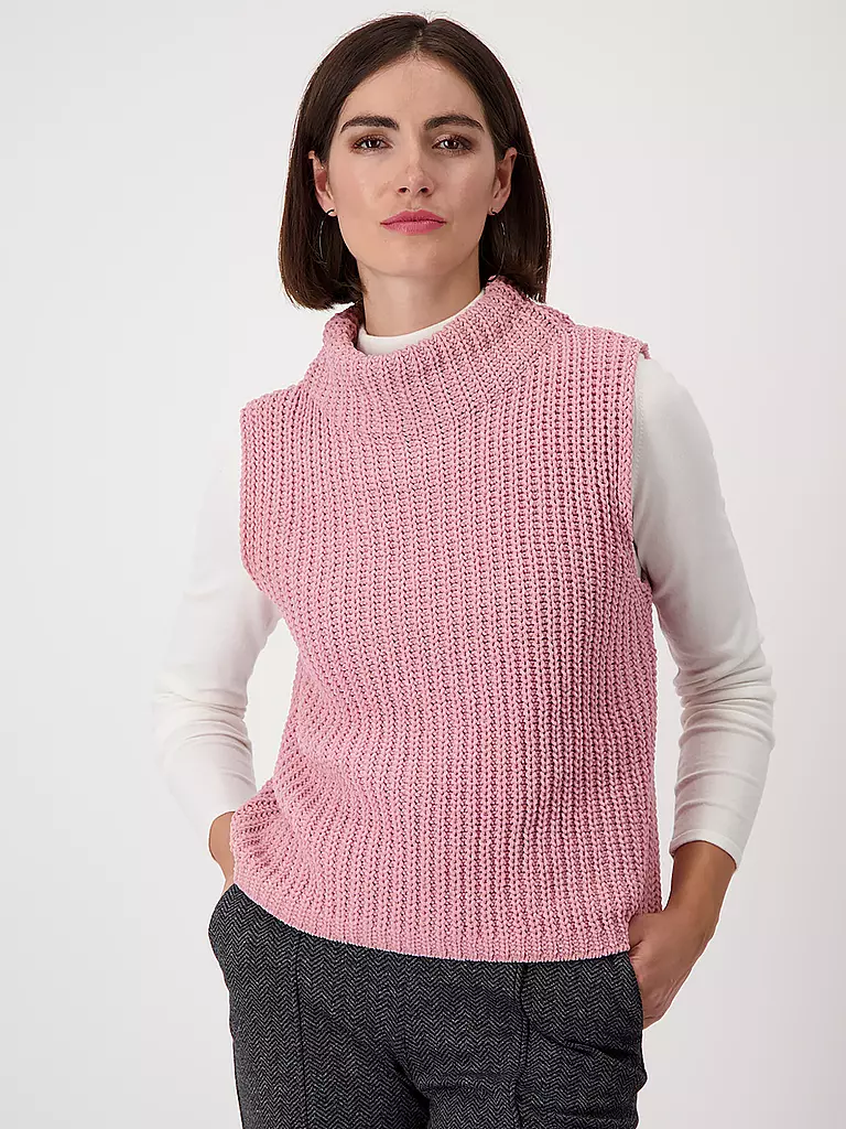 MONARI Pullunder rosa
