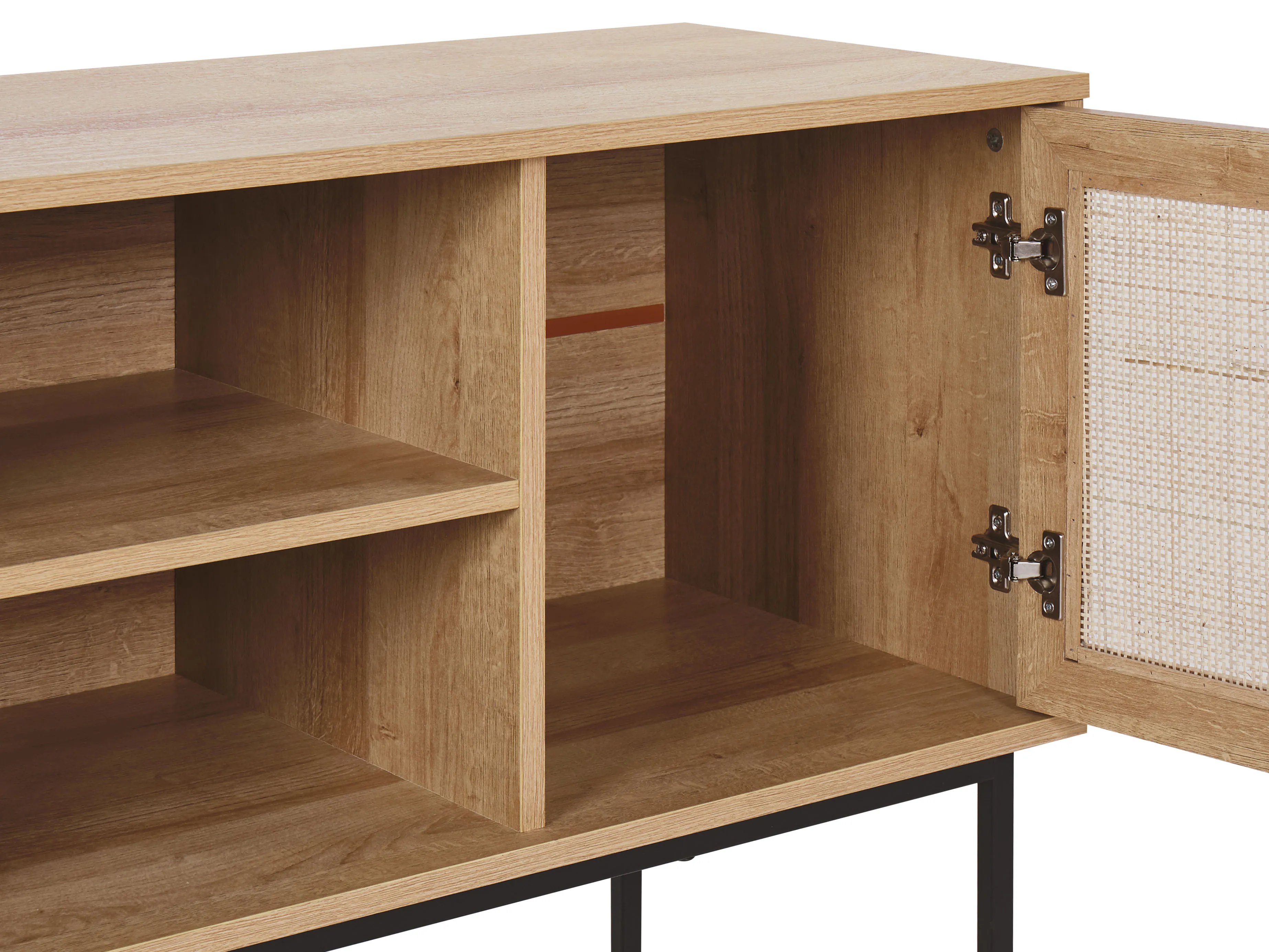 TV-meubel PASCO Rotan Lichtbruin