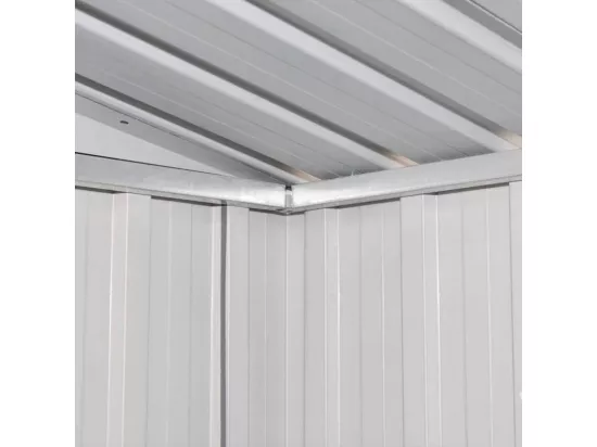 Abri de jardin en tôle galvanisée verte SteelGreenBox