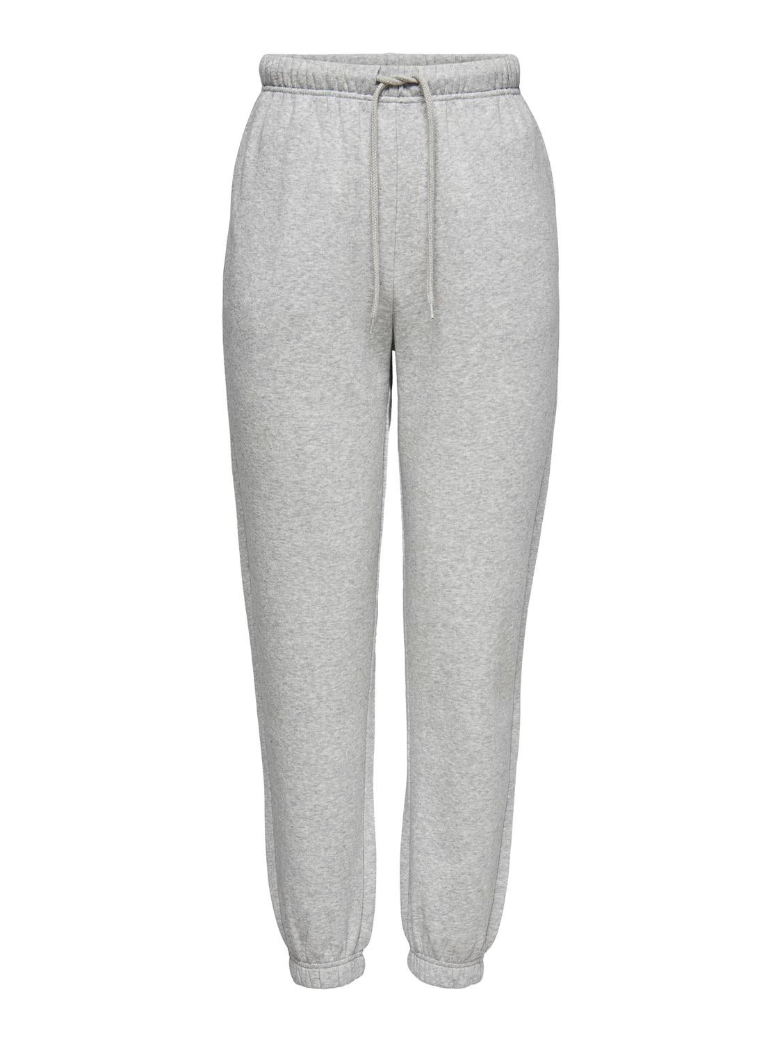 ONLSWEAT Normal geschnitten Jogginghose Light Grey Melange