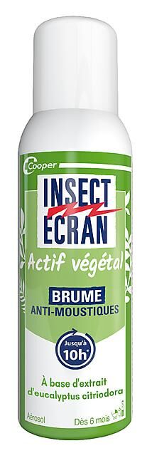 INSECT ECRAN - ANTI MOUSTIQUES REPULSIF ACTIF VEGETAL BRUME