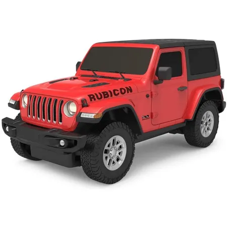 Jamara RC Jeep Wrangler JL 1:24 rot 40 MHz-offiziell lizenziert