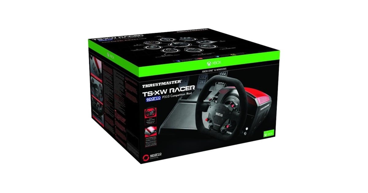 ThrustmasterTS-XW Racer Sparco P310 Competition Mod stuur  (Zwart, Pc, Xbox One)