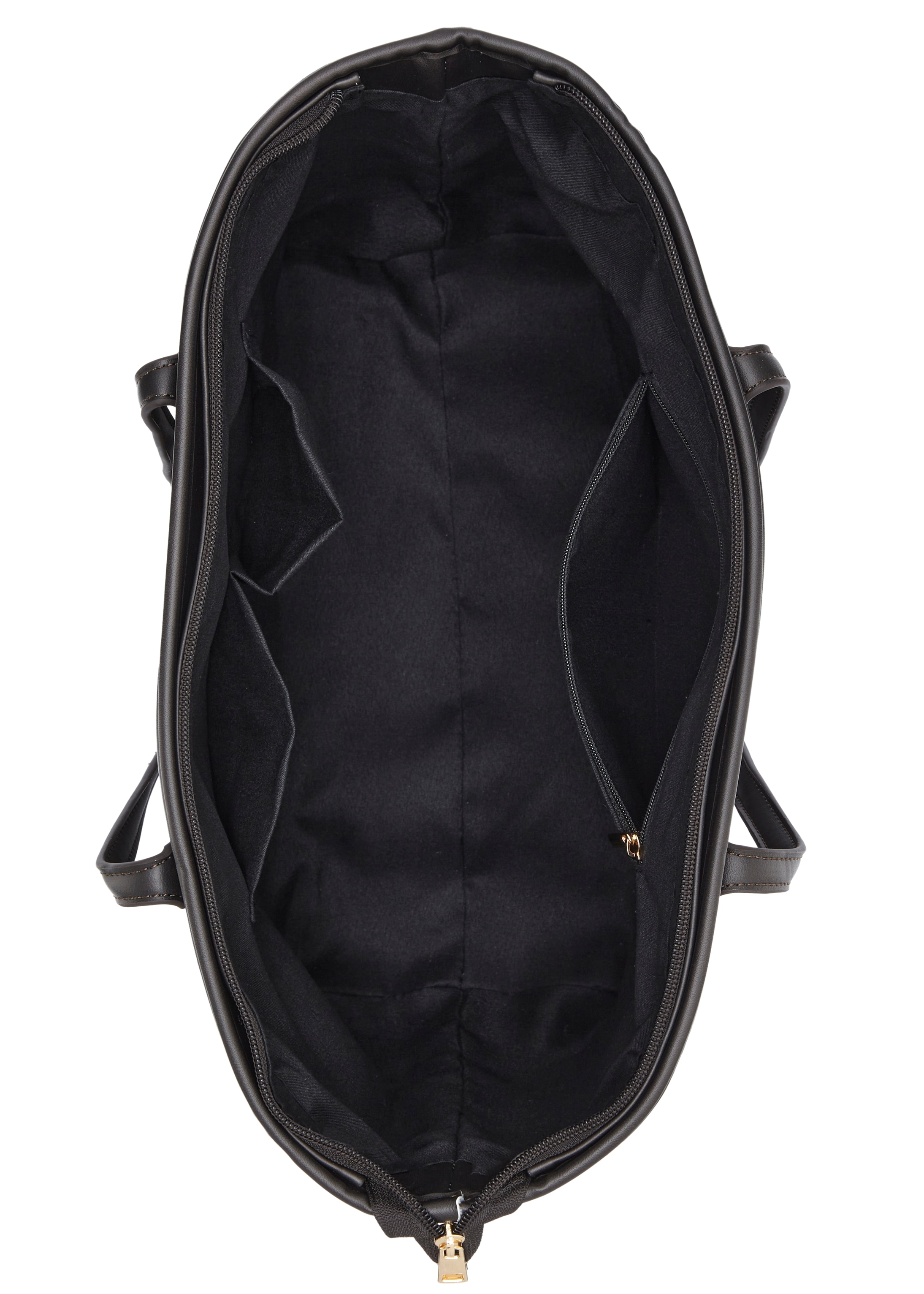 LASCANA Shopper »Schultertasche« Handtasche, Tragetasche, Damentasche, Korbtasche VEGAN
