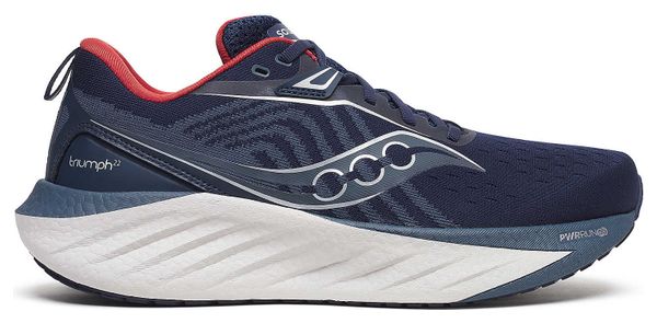 Chaussures Running Saucony Triumph 22 Bleu/Rose Homme