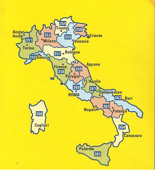 MICHELIN - 351 PIEMONTE VALLE AOSTA 1 200 000