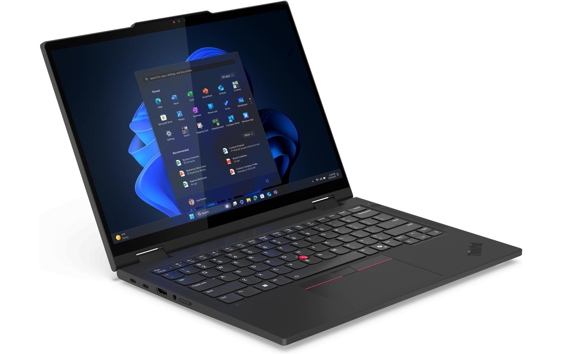 Lenovo Notebook »ThinkPad T14s 2-in-1 Gen 1 (Intel)« / 14 ″ Intel Core Ultra 7 1.000 GB SSD