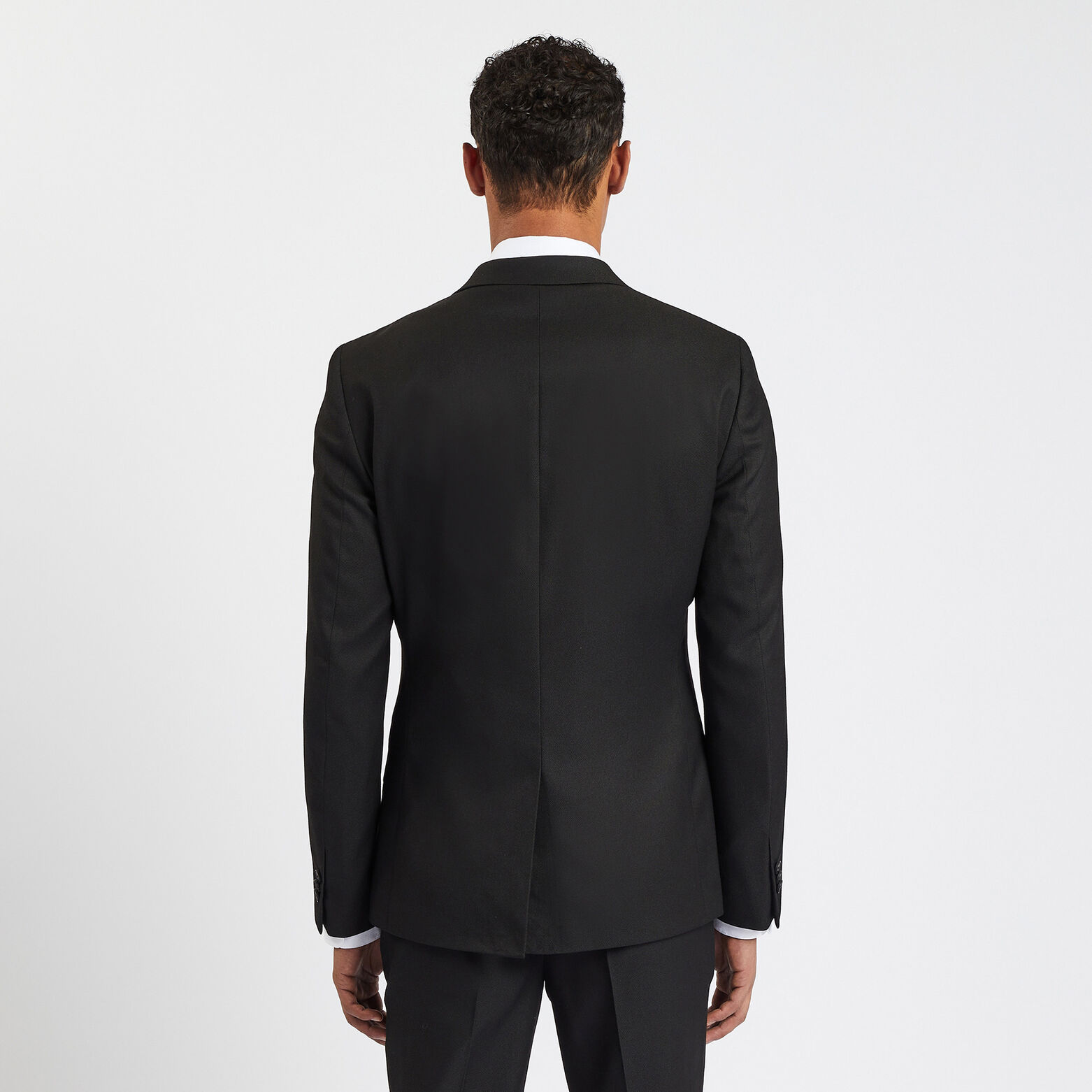 Veste de costume slim Noir