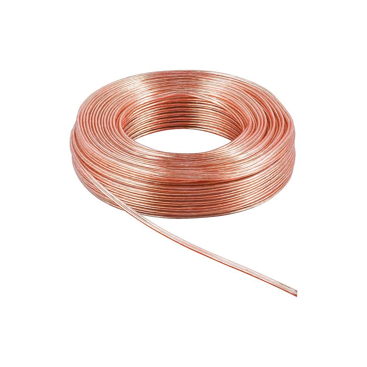 Högtalarkabel transparent CU