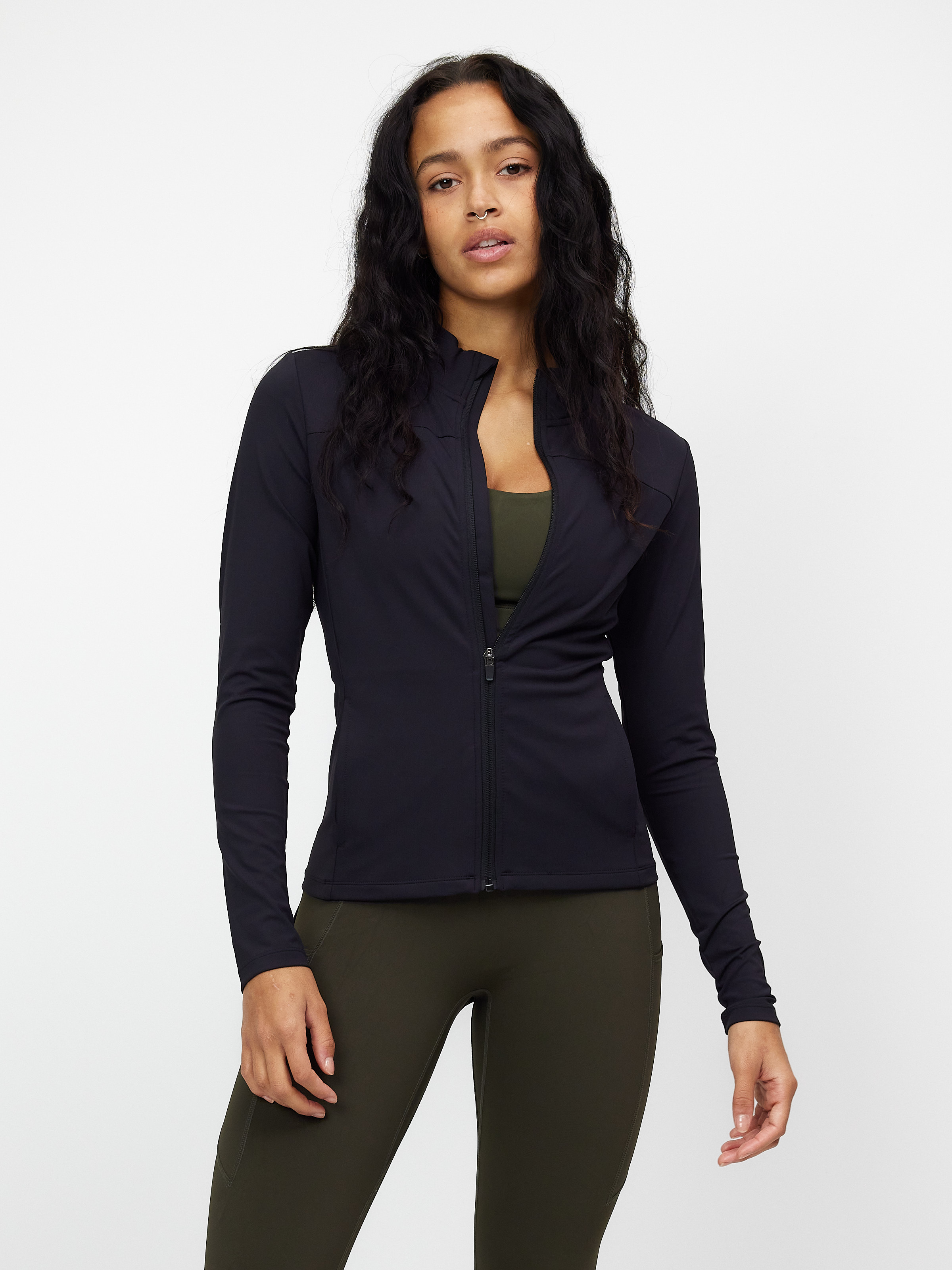 Eyda Hailey Zip Blouse Bear Brown