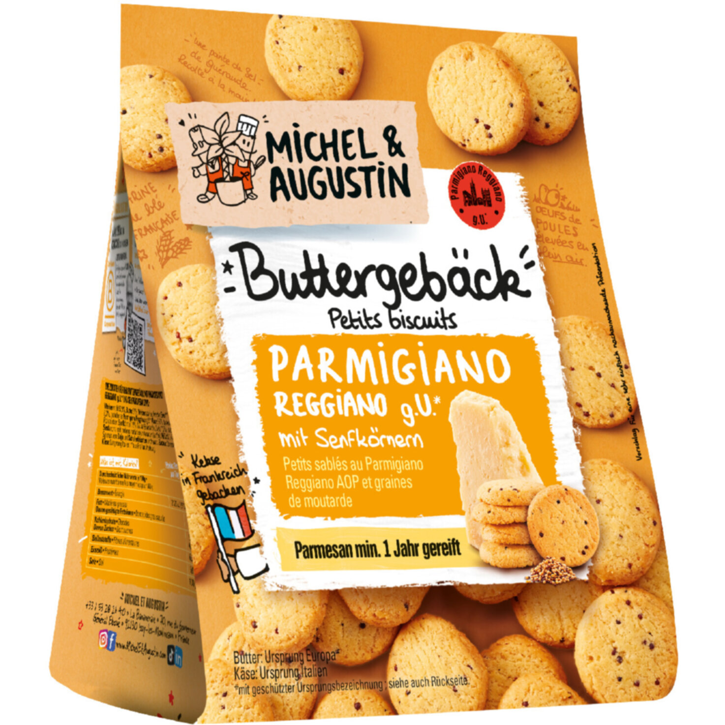 M&A Sablés parmesan & mout.