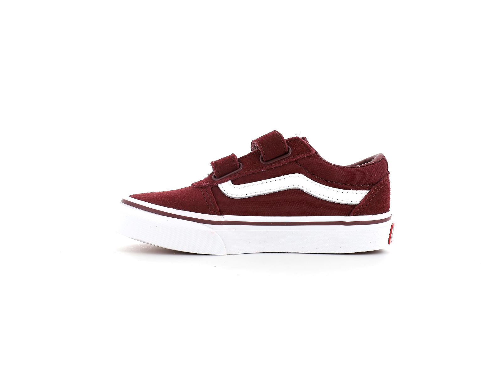 Vans-YT WARD V SUEDE Matières combinées Bordeaux