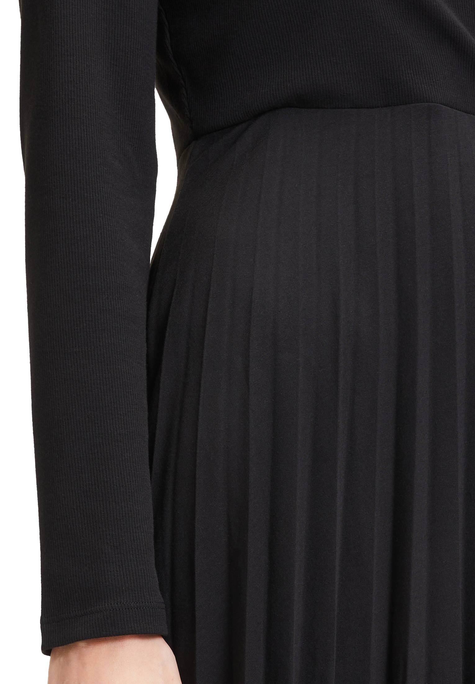 Cartoon| Damen Wickelkleid mit Plissee