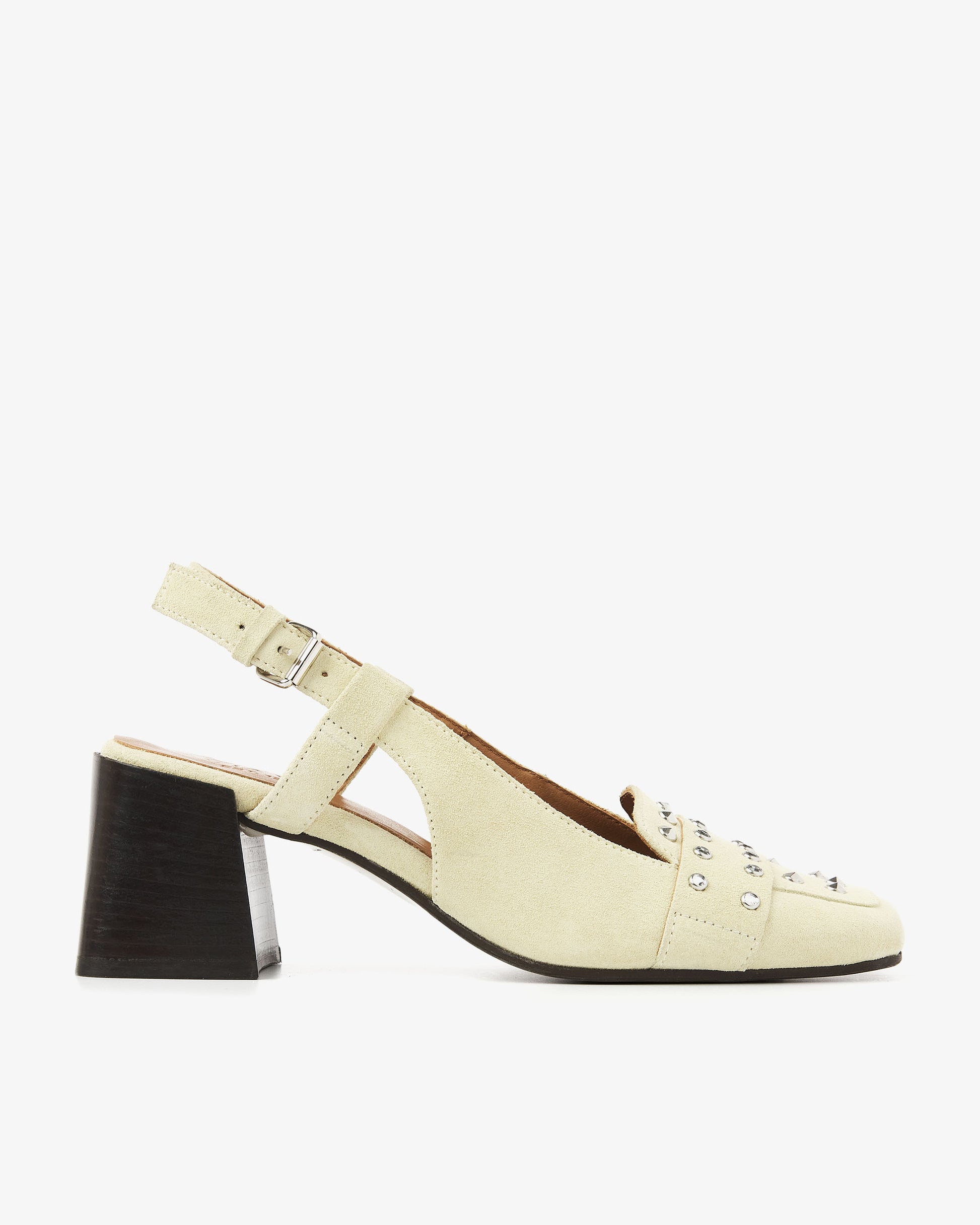 VIA VAI gele slingbacks Laine Julia