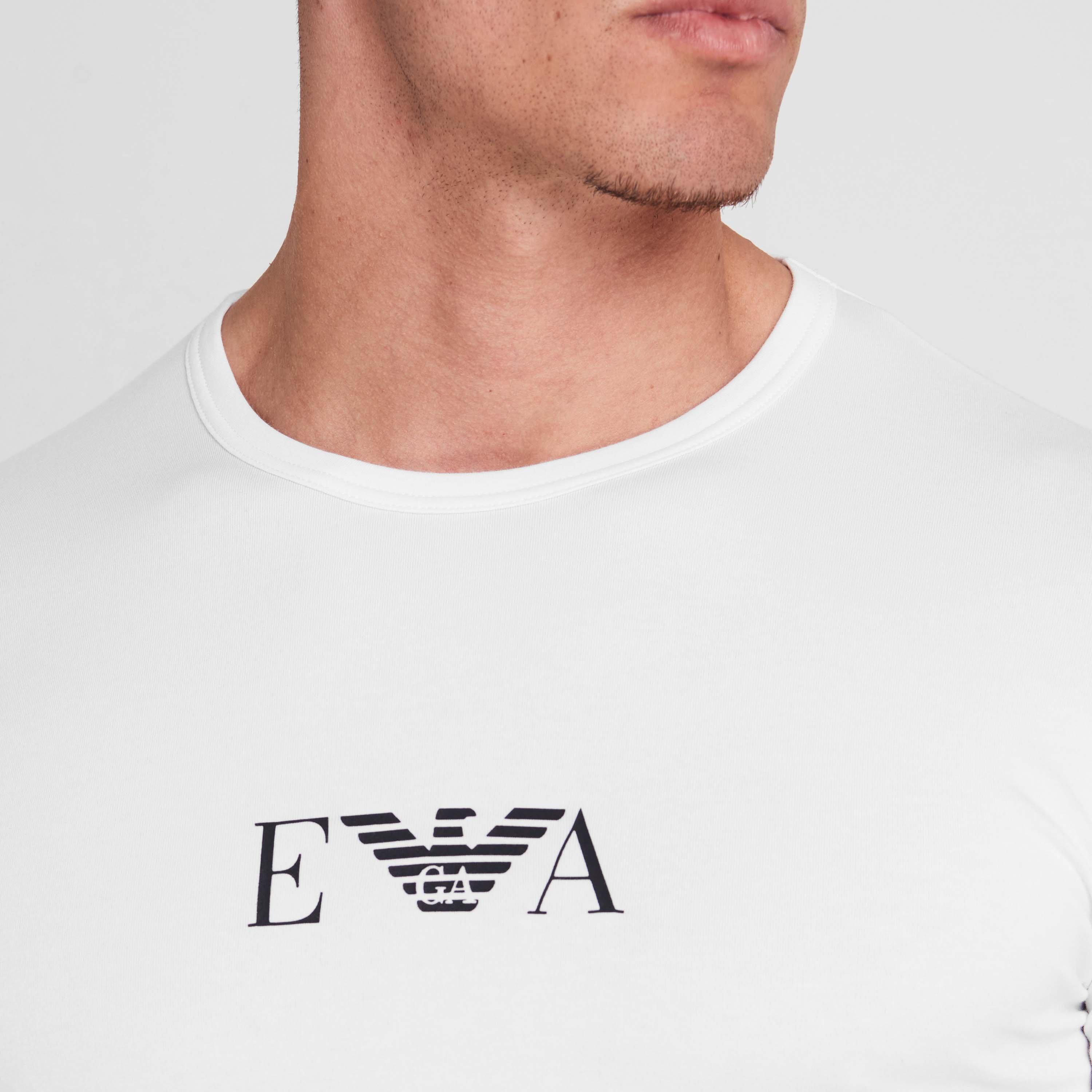 Emporio Armani 2 Pack Chest Logo T Shirt