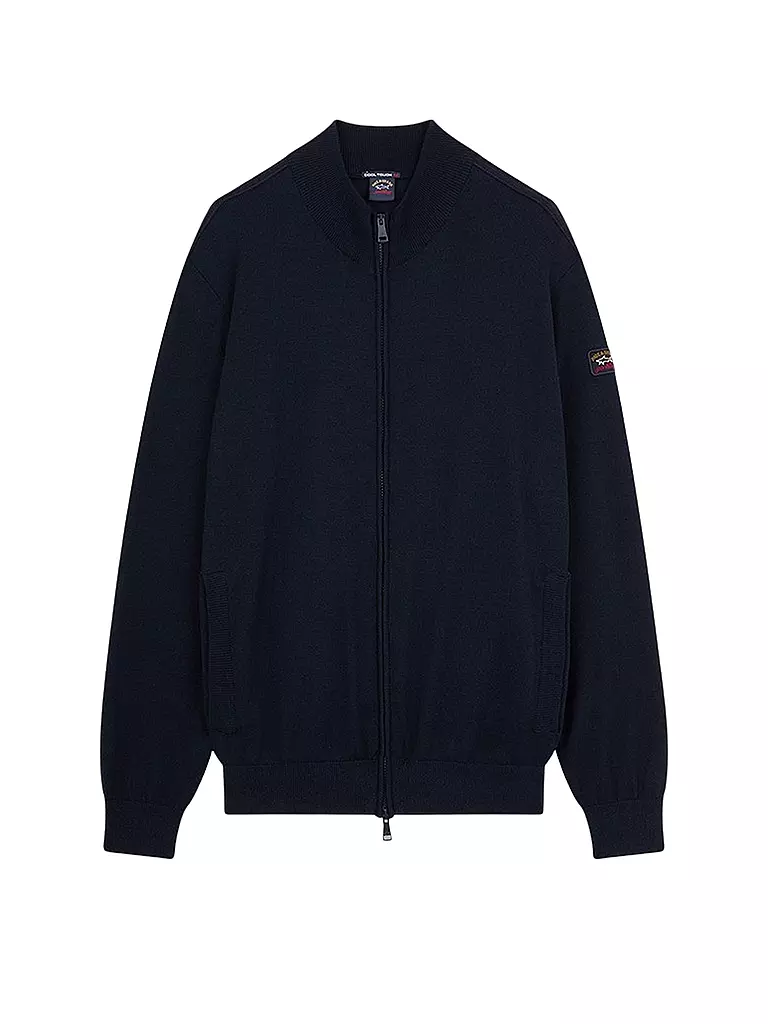 PAUL & SHARK Strickjacke blau